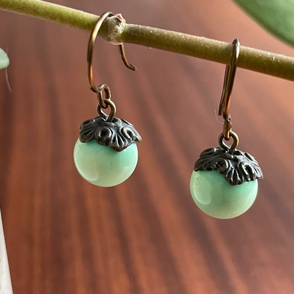Glass Bead Earrings